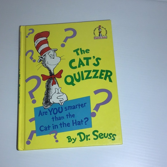 Dr Suess banned book The Cat's Quizzer vintage collectible excellent condition - Picture 1 of 10